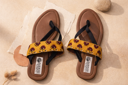 Rudhvay Leather Jutti