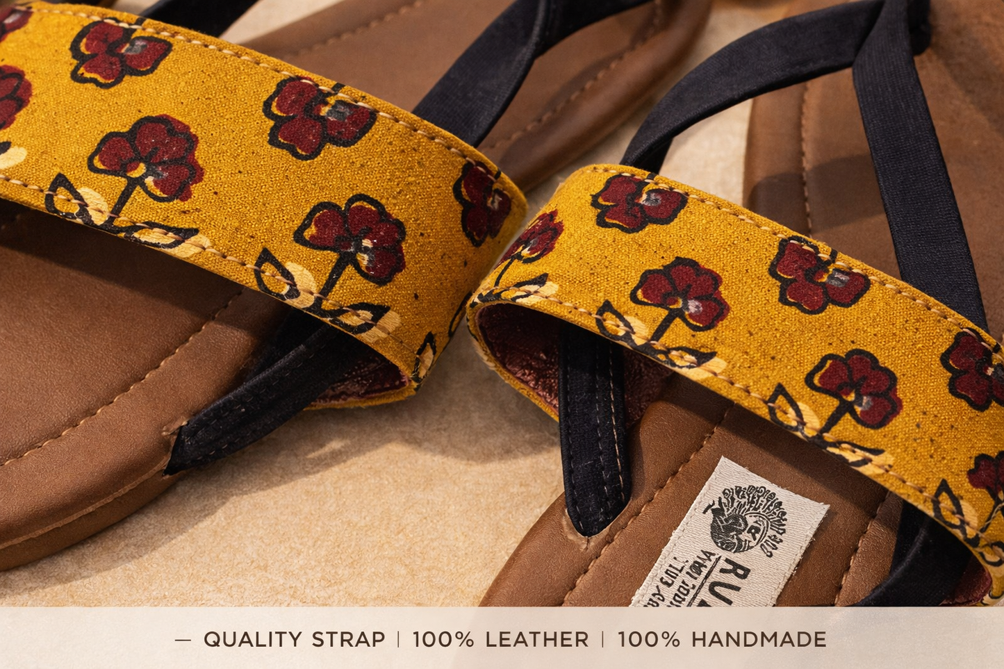 Rudhvay Leather Jutti