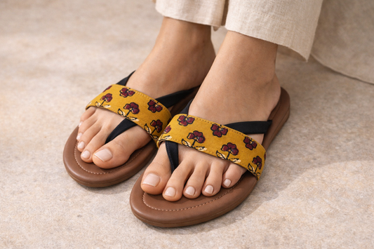 Rudhvay Leather Jutti