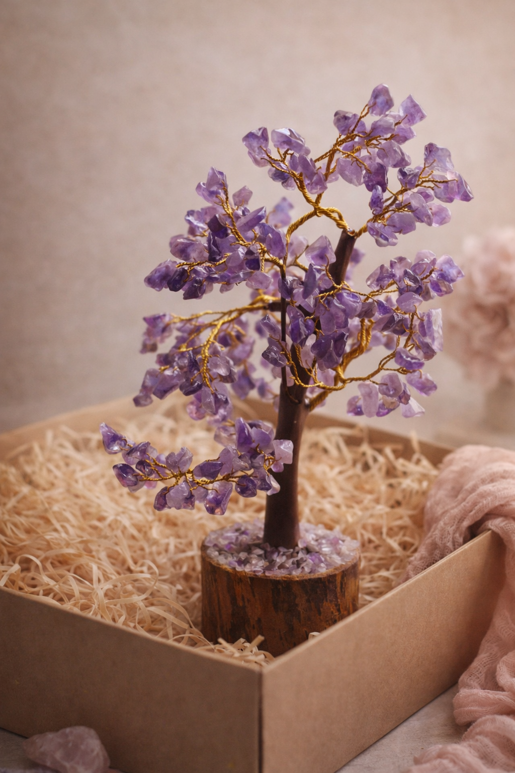 Crystal Wish Tree & Evil Eye Protection Gift Hamper