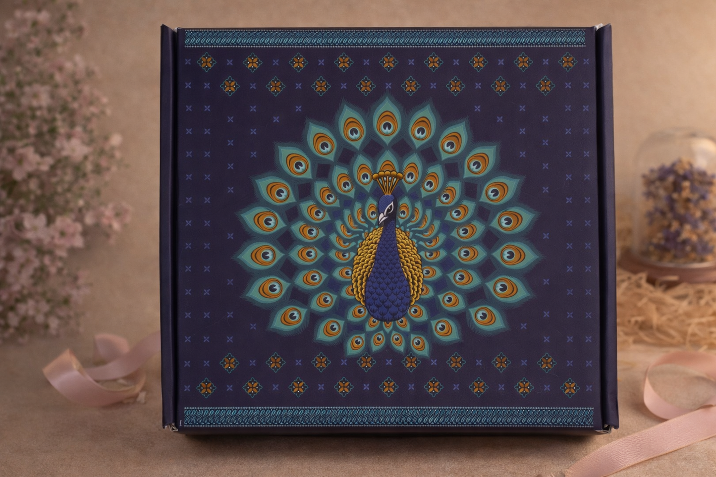Ganesh Blessings Mud Frame & Wish Tree Gift Box