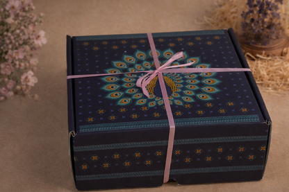 Ganesh Blessings Mud Frame & Wish Tree Gift Box
