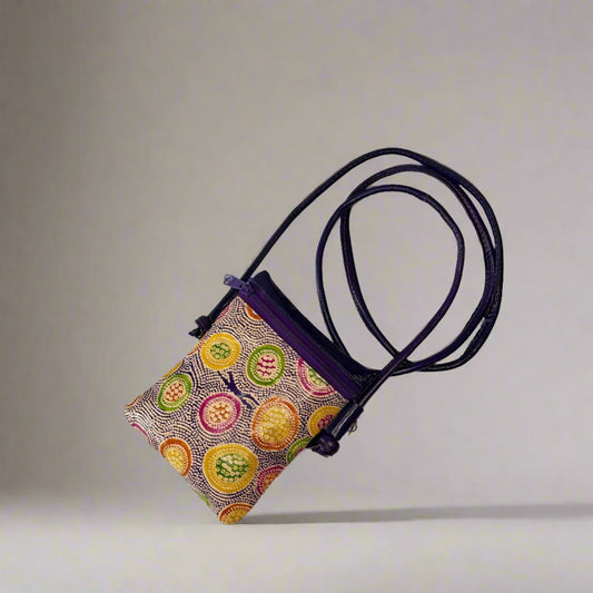 Rudhvay Hand Painted Leather Sling bag