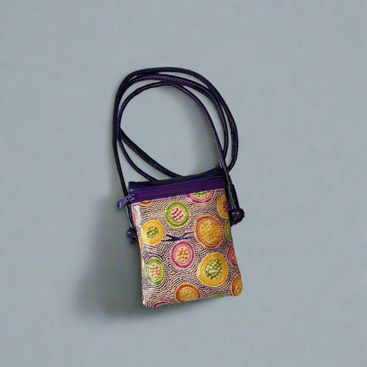 Rudhvay Hand Painted Leather Sling bag