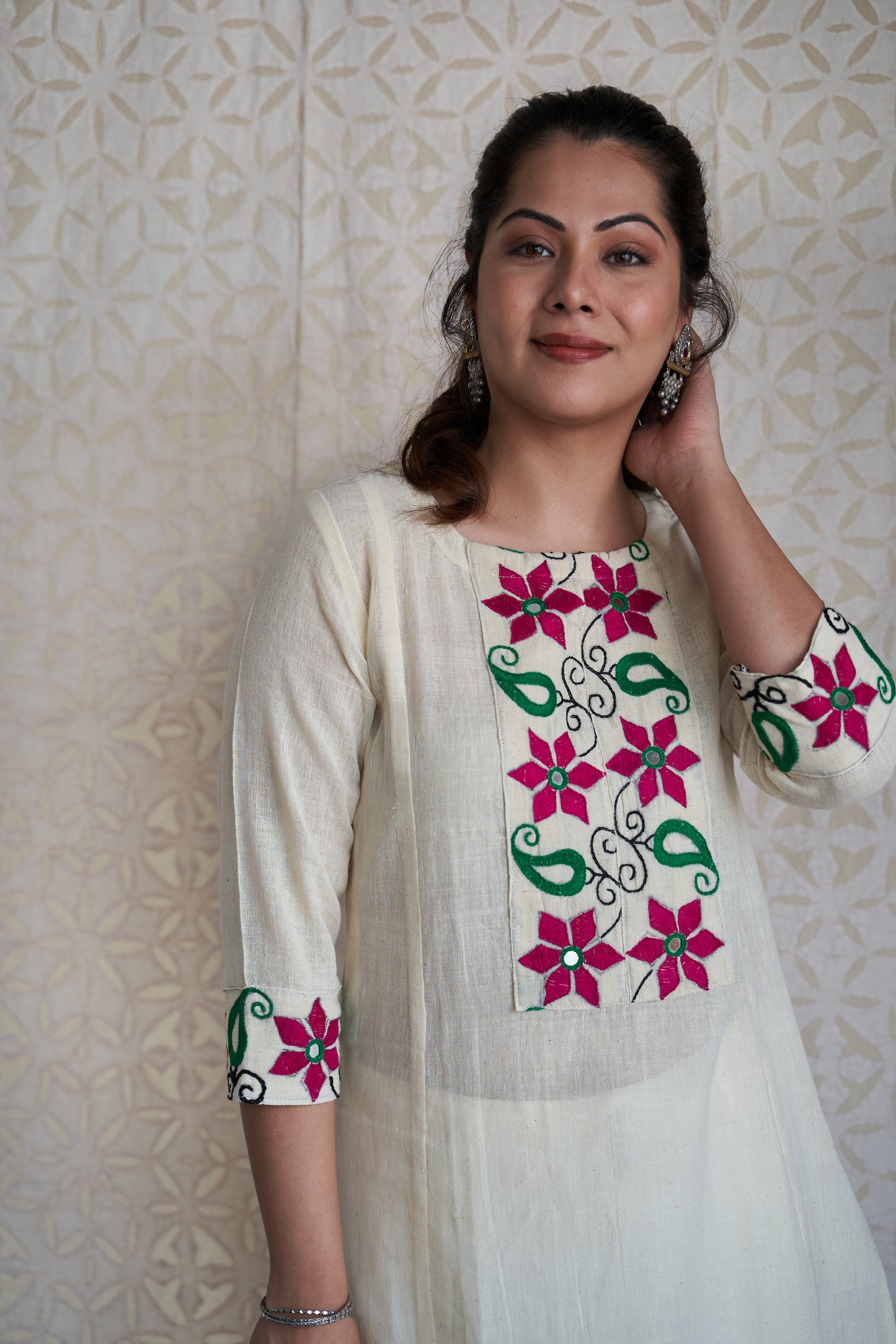 Rudhvay Kala Cotton Women's Kurta